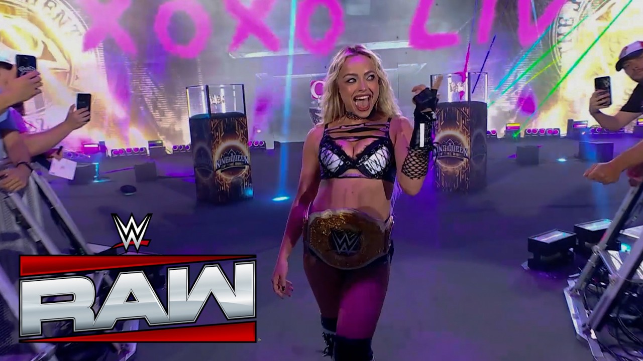 Liv Morgan Entrance: WWE Raw in Paris, France, June 8, 2026