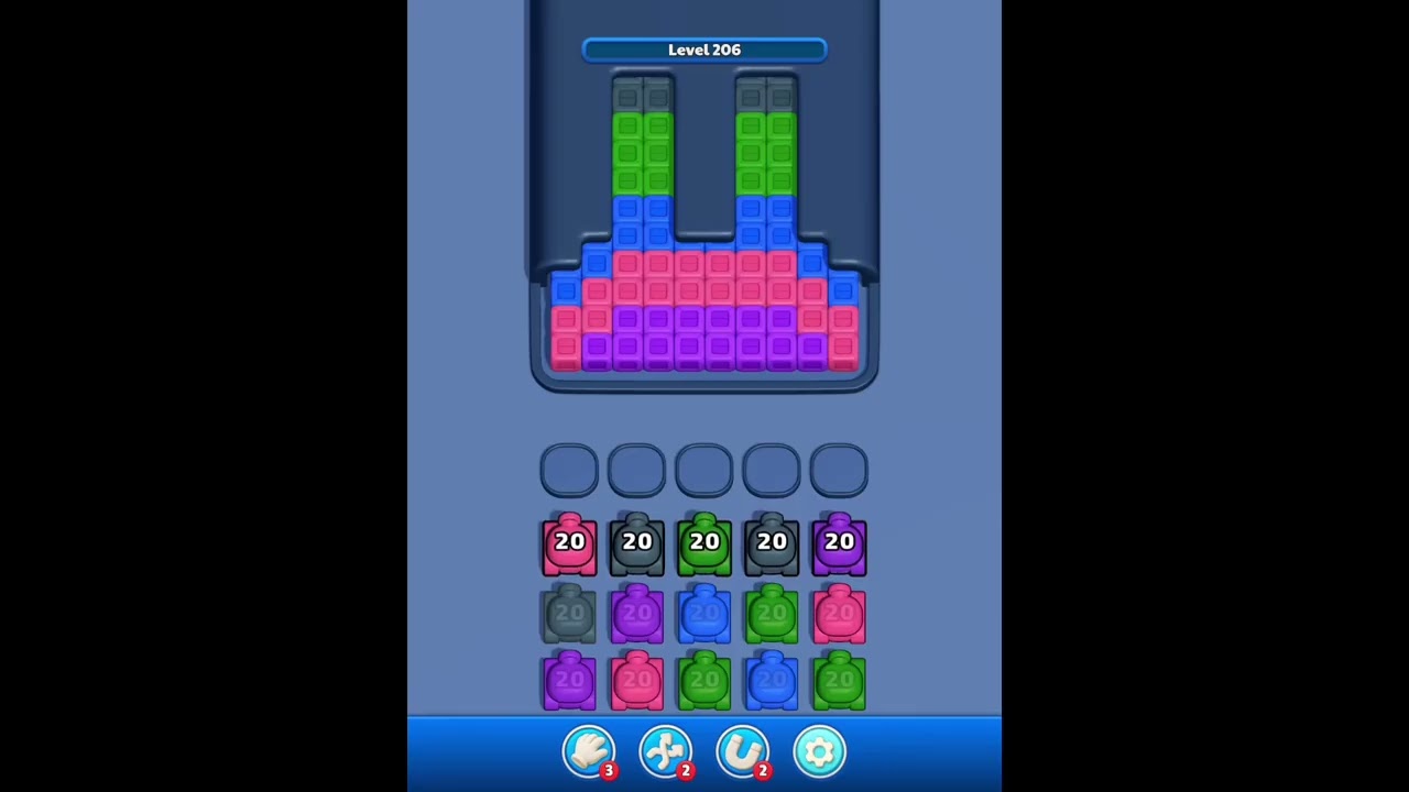 Color Block Crush Levels 201-202-203-204-205-206-207-208-209-210