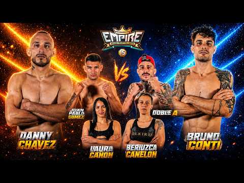 Empire MMA 15 Bogotá | Peleadores Listos para la Batalla