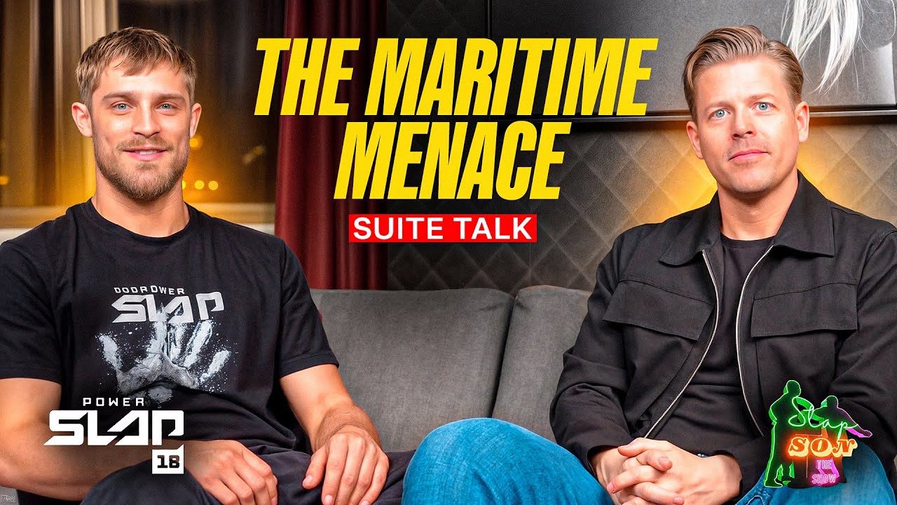 Suite Talk Power Slap 18 Dakota “The Maritime Menace background