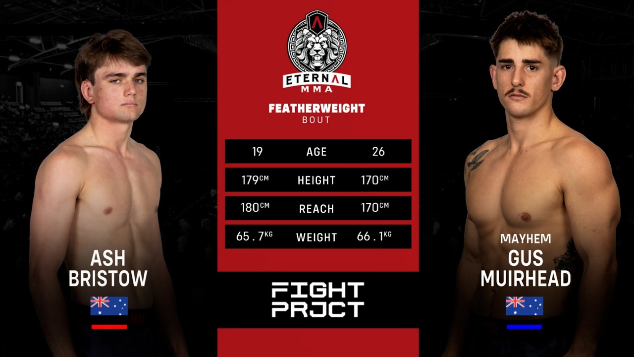 Eternal MMA 106: Ash Bristow VS Gus Muirhead | FULL FIGHT backdrop