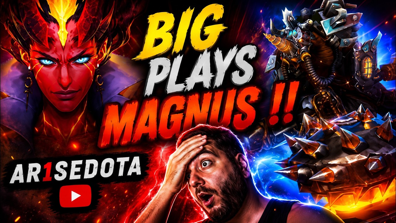 Donβt Blink: 10 Minutes of Pure Ar1se Magnus Geometry π§² Qop Dota 2 Highlights !!