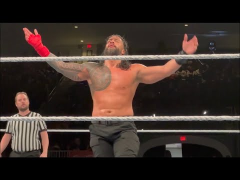 Roman Reigns vs Sami Zayn FULL MATCH - WWE Live Toronto 2023
