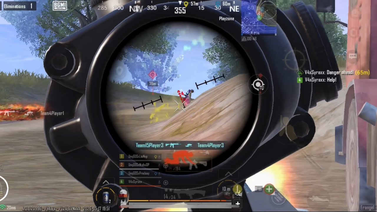 Grinding for Open for all Tournament🧿🏆|| Tournament Highlights⚡️|| 5 Fingers + Gyro🌪️||