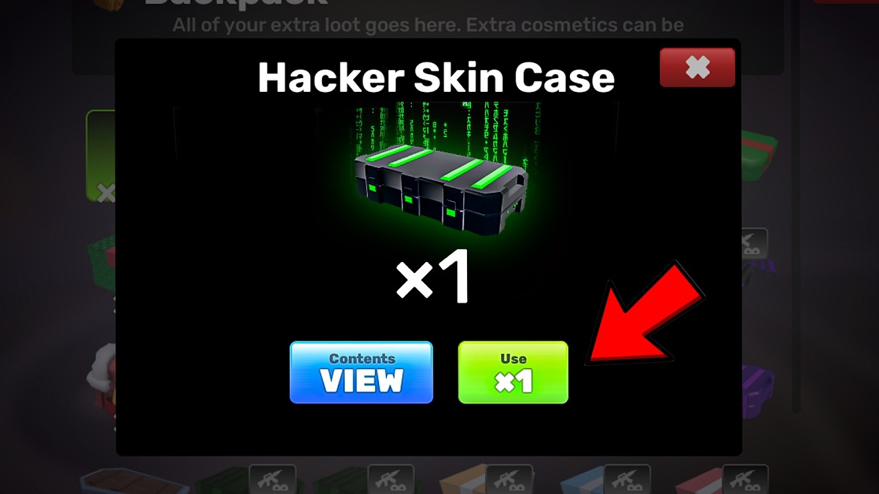 I Unlocked 0.1% HACKER Skin Case! backdrop