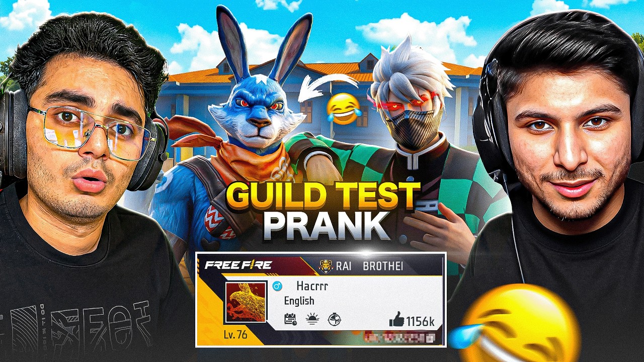 RAISTAR IS BACK 😍 TO FREE FIRE 💀🔥 PRANK AGAINST 4 STREAMERS 😲