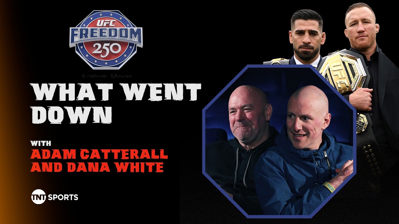 EXCLUSIVE: Dana White previews UFC Freedom 250 ft. Ilia Topuria vs Justin Gaethje & MORE! đ„