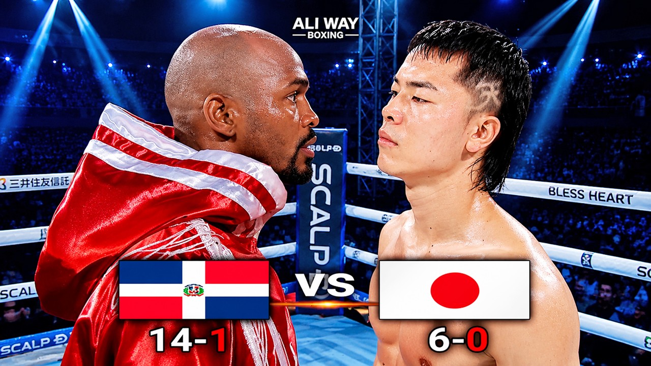 Tenshin Nasukawa (Japan) vs Victor Santillan (Dominican Republic) | Boxing Fight Highlights HD backdrop
