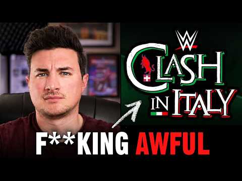 I HATED this show | WWE Clash in Italy review background