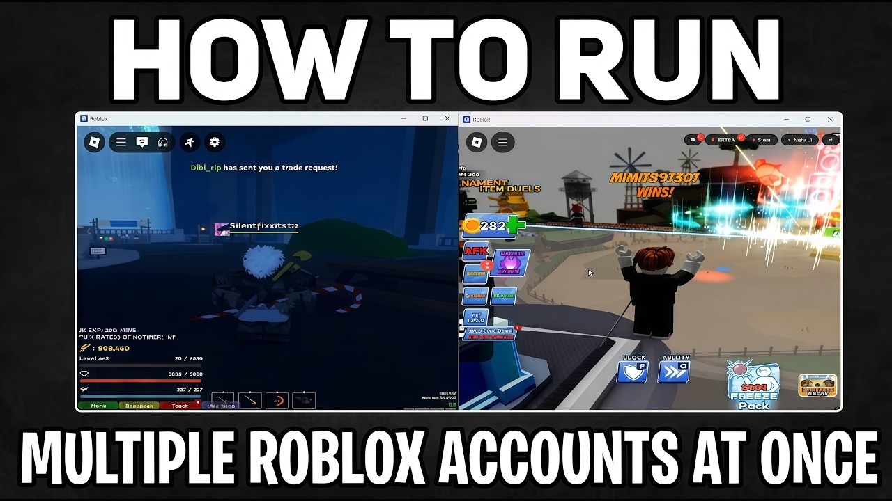 New Multi Roblox Method | How to Run Multiple Roblox Accounts at Once