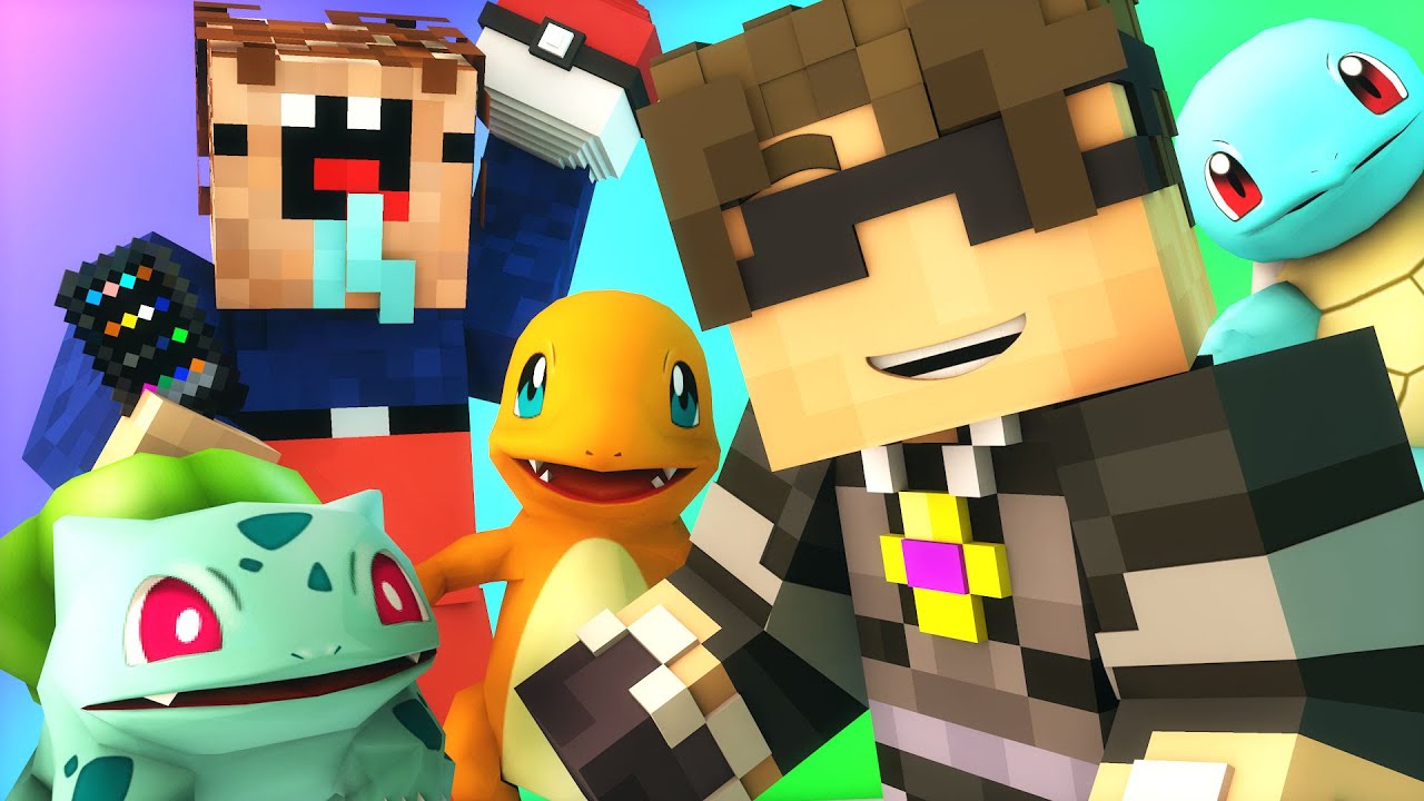 Minecraft Do Not Laugh | DERPY POKEMON GO! (Funny Moments!)