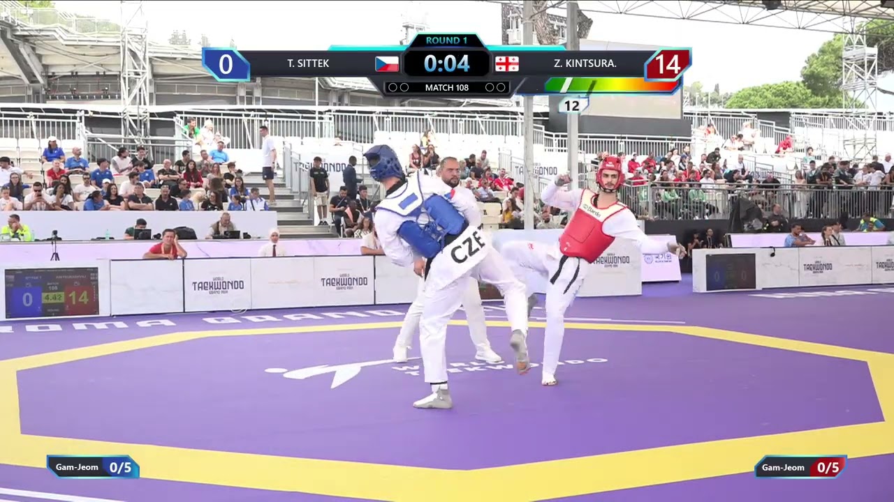 108 Round of 32 Men 80kg CZE T SITTEK GEO Z KINTSURA PGM