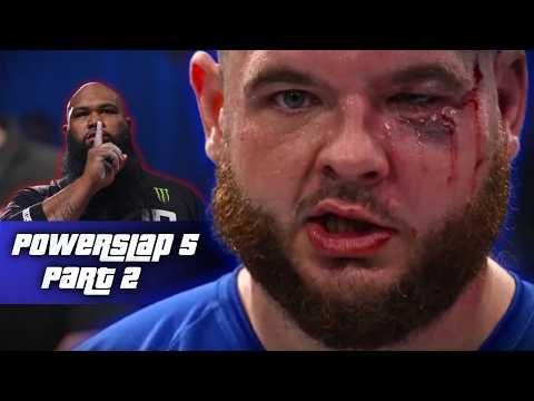*BANGER OF A MAIN CARD* Powerslap 5 - Part 2