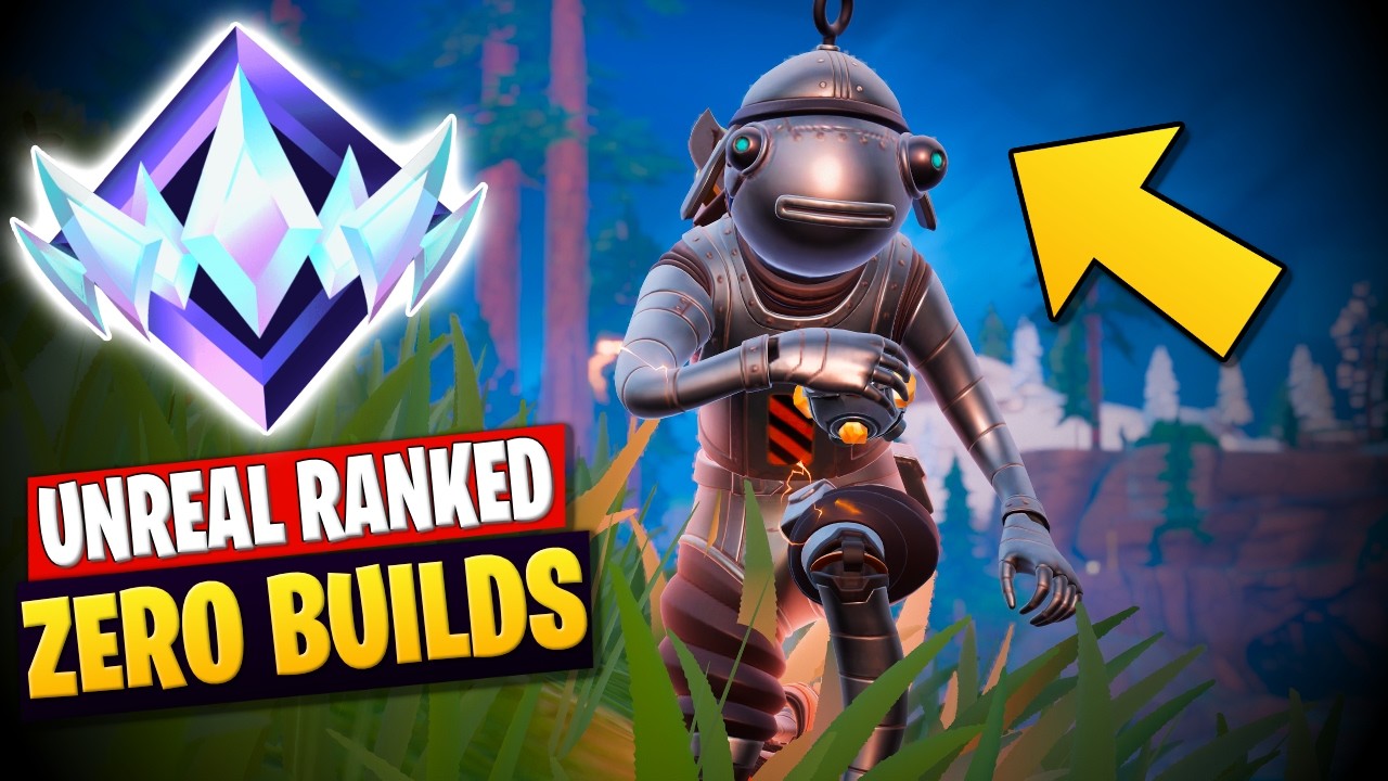 The Grind to Unreal Beings! Ranked Win Gameplay - Unreal Ranked Zero Builds