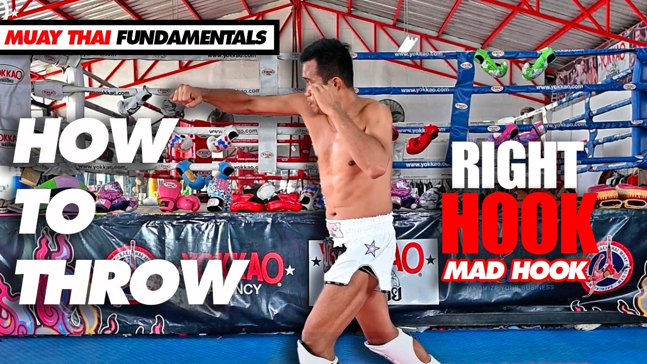 How to Throw a Right Hook | Muay Thai Fundamentals background