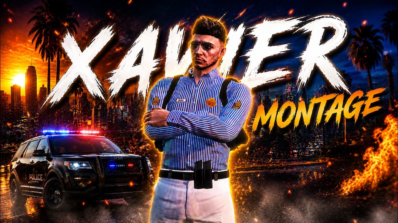 XAVIER'S DEADLIEST CLIPS⚡| FiveM RP Montage ❤️🔥| #xavier #strp #fivemmontage