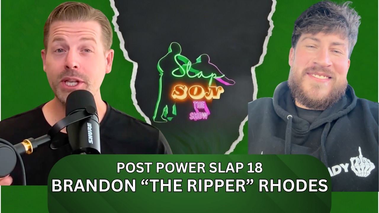 Post Power Slap 18 Brandon "The Ripper" Rhodes