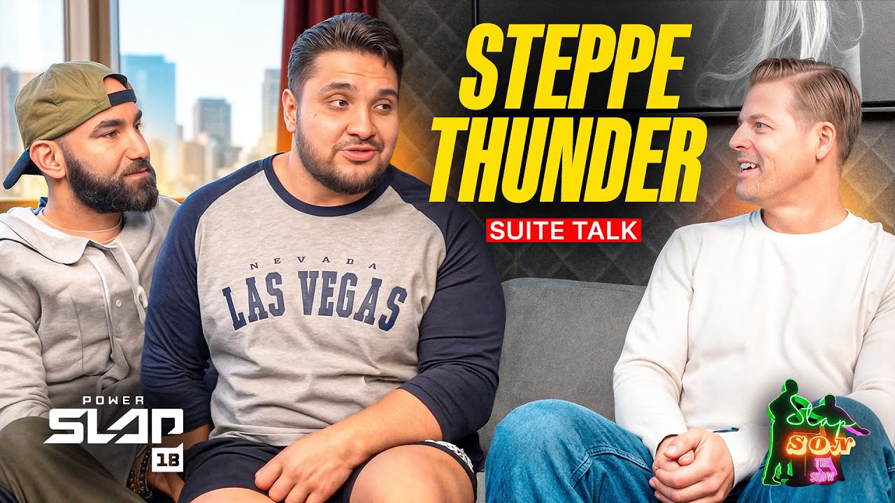 Suite Talk Power Slap 18 Zakir “Steppe Thunder” backdrop