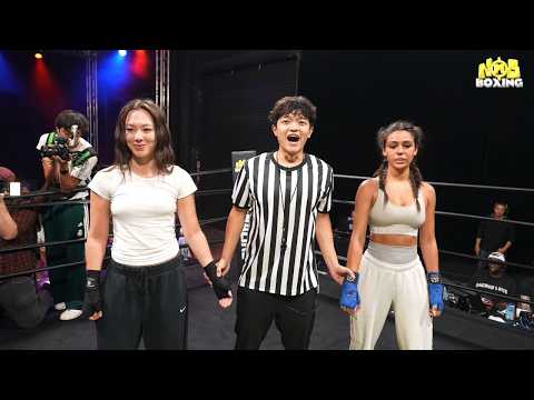 Diana vs Sabrina | NMS Boxing 4 Full Fight background