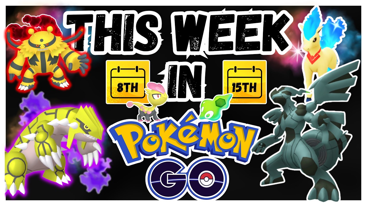 20 Minutes of ALL YOU NEED to Know | 8th of June - 15th of June | Pokémon GO