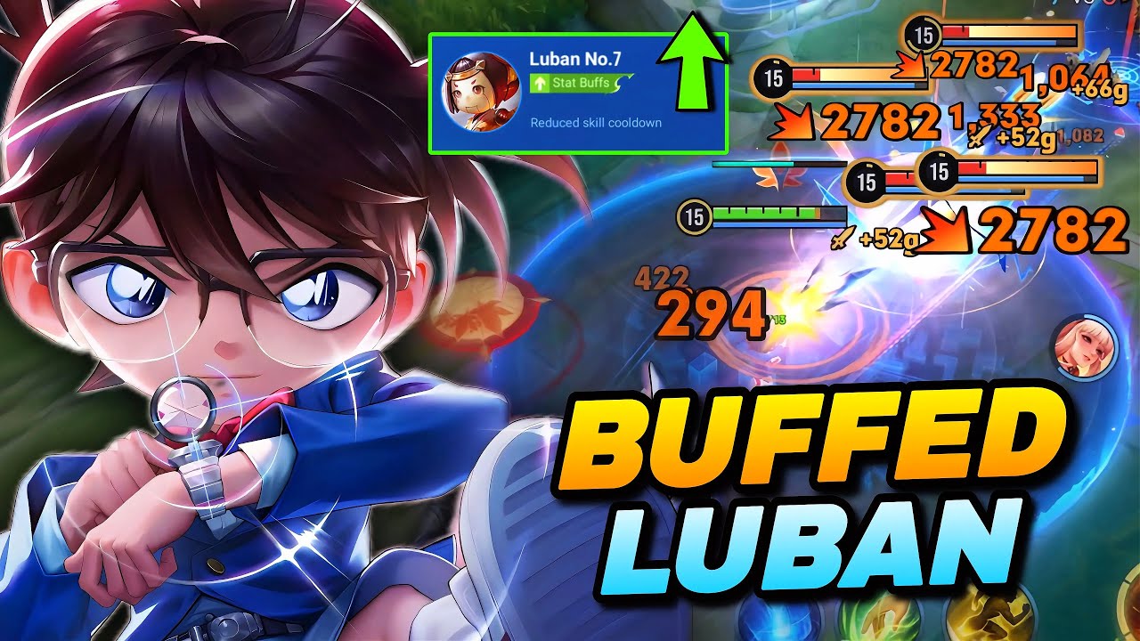 BUFF LUBAN IS NOW THE KING OF FARM LANE WITH THIS OP ATTACK SPEED BUILD! | HONOR OF KINGS background