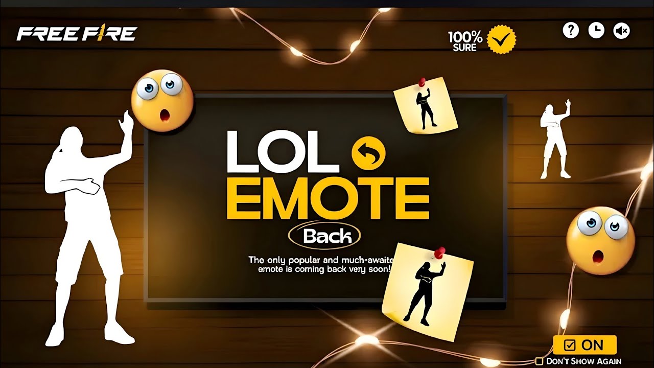 লোল ইমোট🤩সবাই নিতে পারবে💥 Lol Emote Return 100% Confirm | Free Fire New Event Bangladesh Server