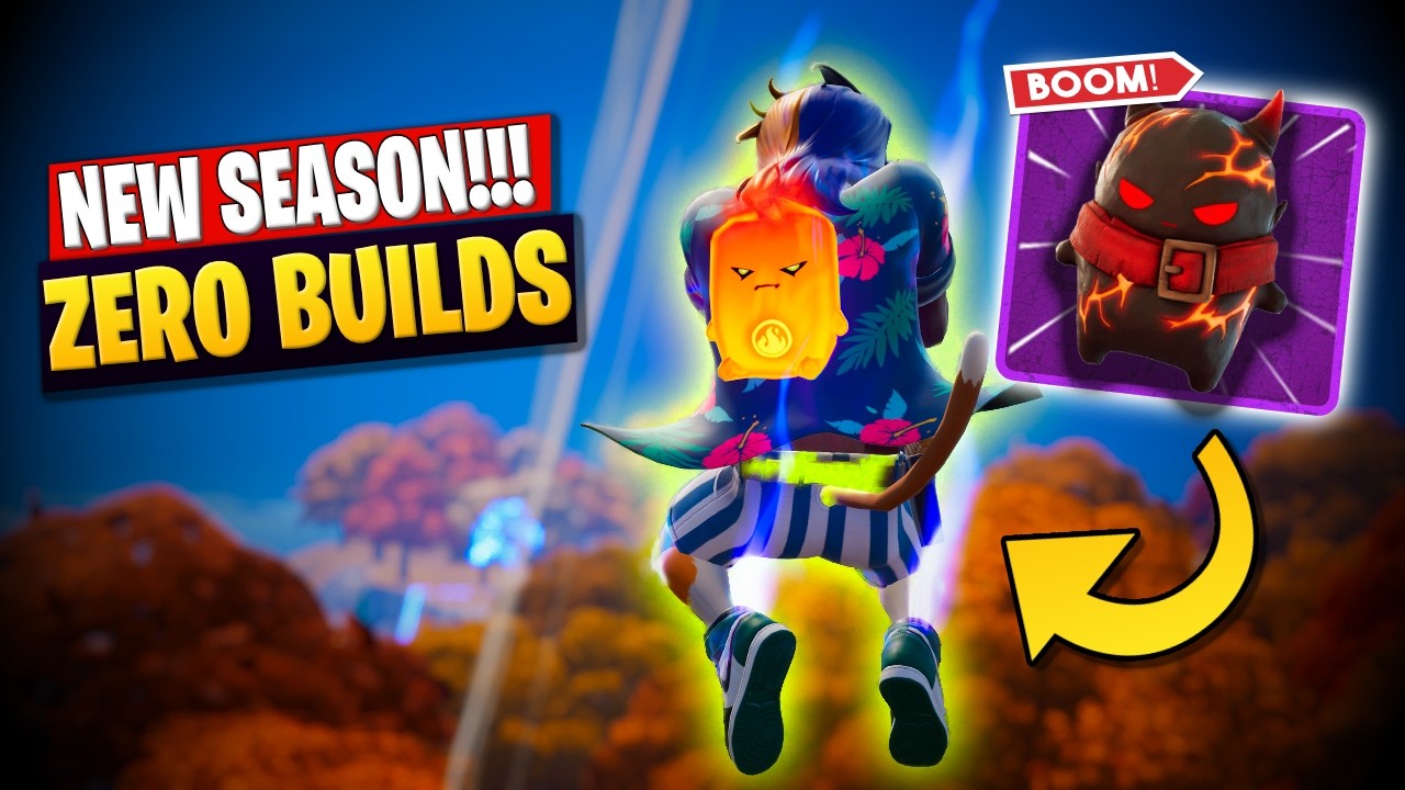 Sprite hunting and New Season Exploring - Zero Builds New Season Gameplay