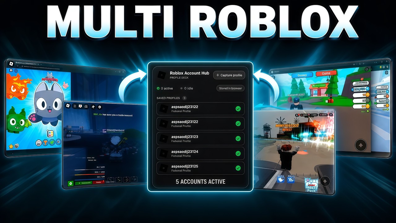 How to Run Multiple Roblox Accounts at Once | Multi Roblox Tutorial