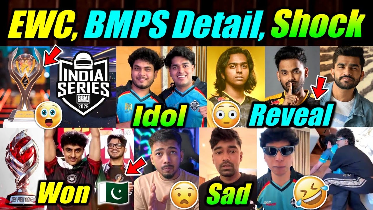 EWC, PMGO ЁЯШо BMPS Dry Run, Lan Clips ЁЯФе Scout on 4T, Banter ЁЯШ│ Neyoo Sad, Manya, TAG, News