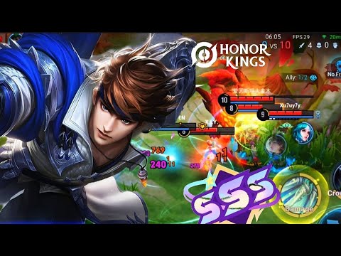 Asia top 1 zilong : best build for zilong || Honorofkings