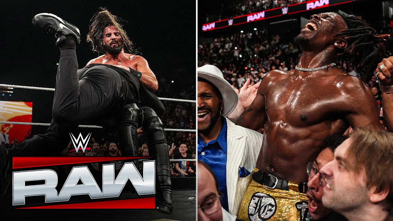 The Vision attack Seth Rollins, Je’Von Evans advances in tournament: Raw highlights, June 8, 2026 background