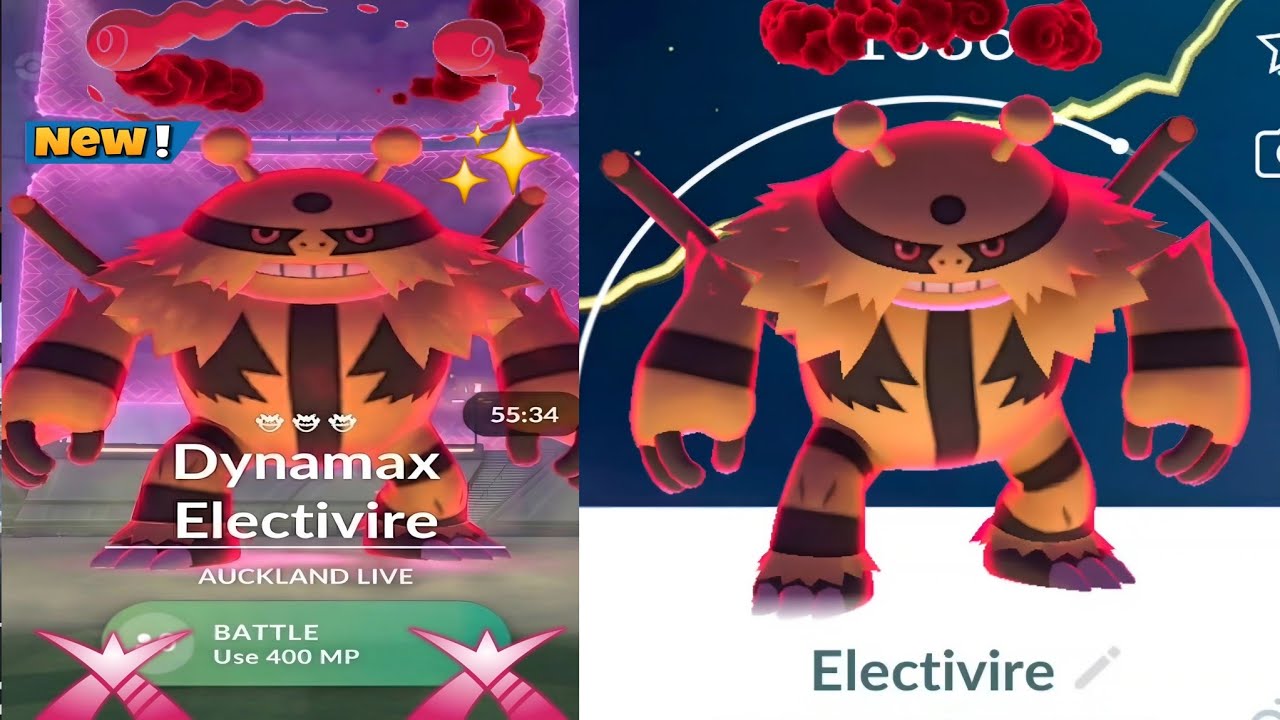 World First Ever✨️Dynamax Electivire Raid in Pokemon Go