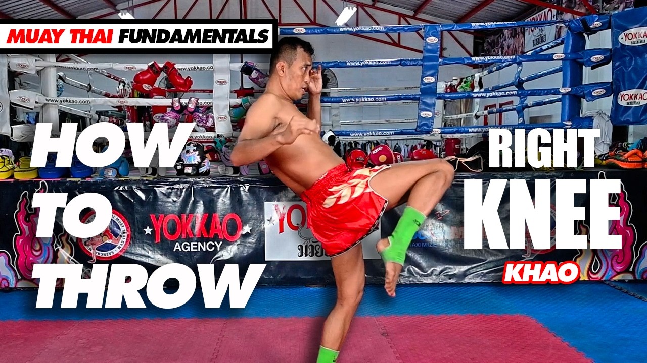 How to Throw a Right Front Knee | Muay Thai Fundamentals