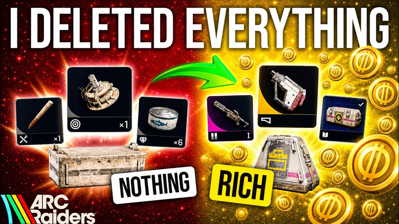 Can I Rebuild From NOTHING Using ONLY PvE Loot Routes? (ARC Raiders)