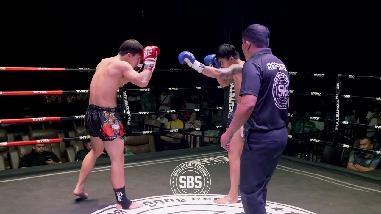 🎬 ROCKY KANGAROO MUAY THAI vs TEEPKAKA NAKA MUAY THAI | KO | Sinbi Fight Night 6 June 202