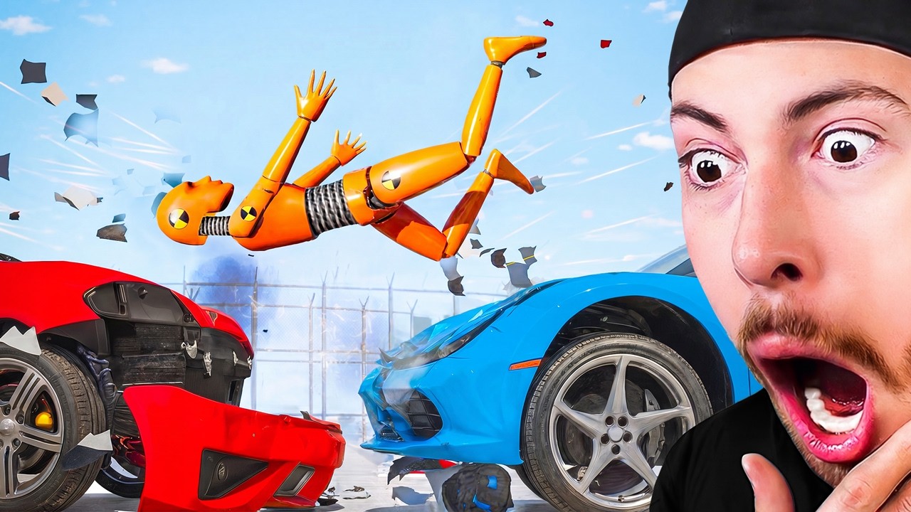 CAR CRASH ANIMATIONS THAT WILL MAKE YOU SCREAM?! (No Seatbelt)