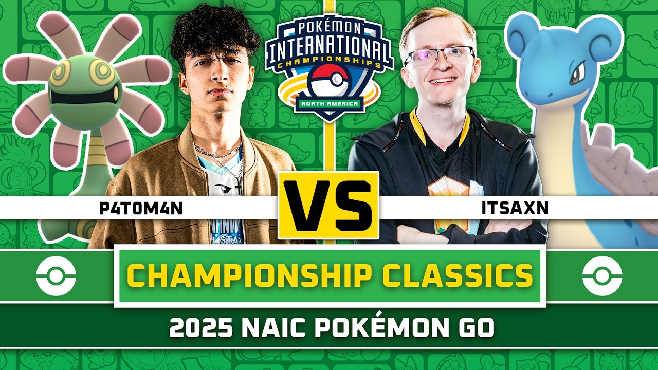 ItsAXN Narrowly Defeats P4T0M4N | 2025 Pokémon NAIC Losers Finals | Pokémon GO
