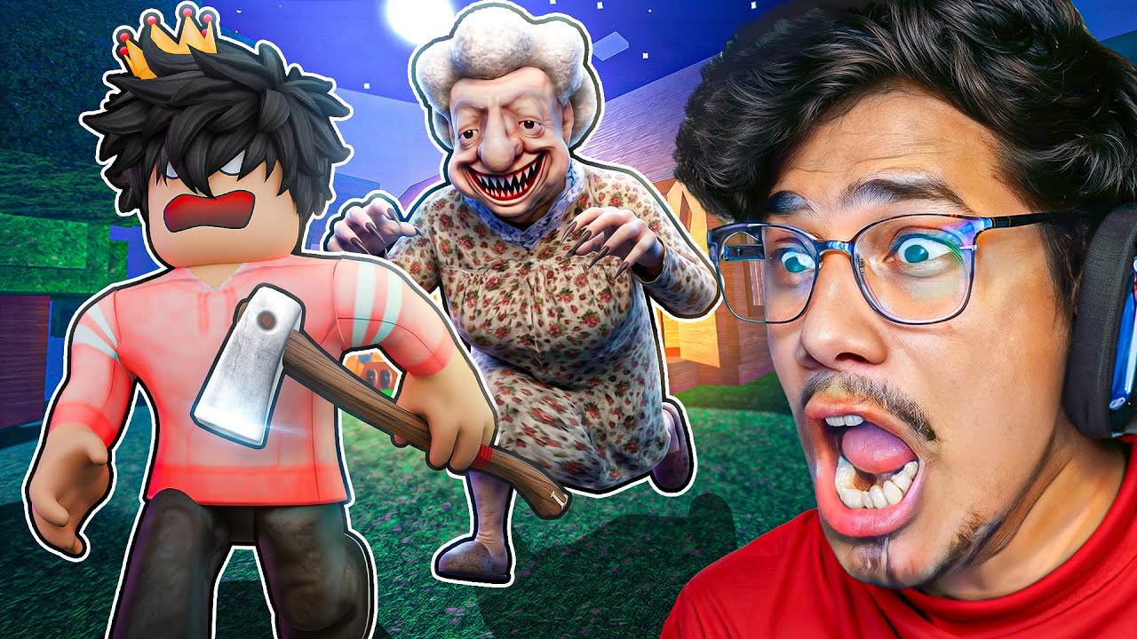 SURVIVE 50 NIGHTS AT GRANDMA'S | ROBLOX 😱