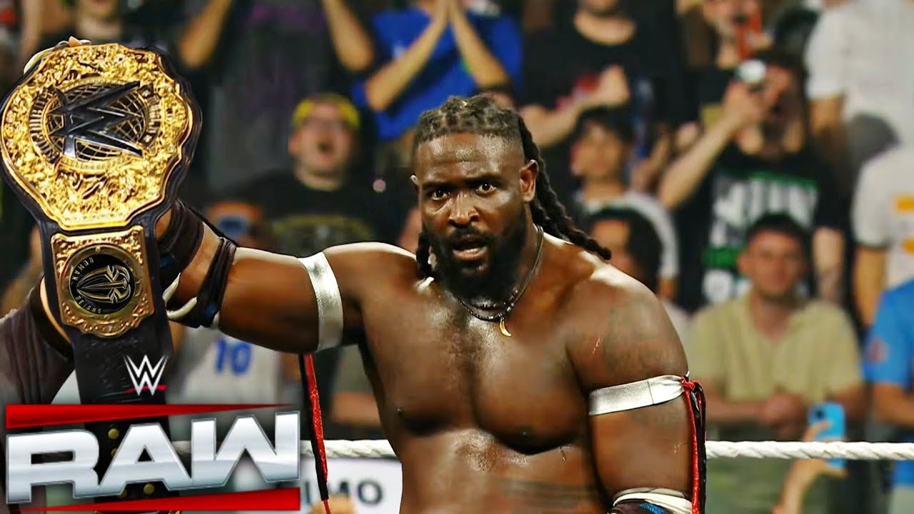 WWE Raw 8 June 2026 Oba Femi Wins World Heavyweight Championship Roman Reigns WWE Raw Highlights 2026-06-08 21:53