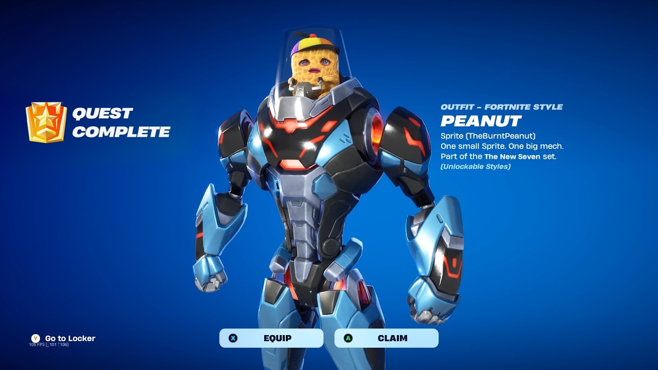 How to Find THE BURNT PEANUT Sprite in Fortnite Season 3!