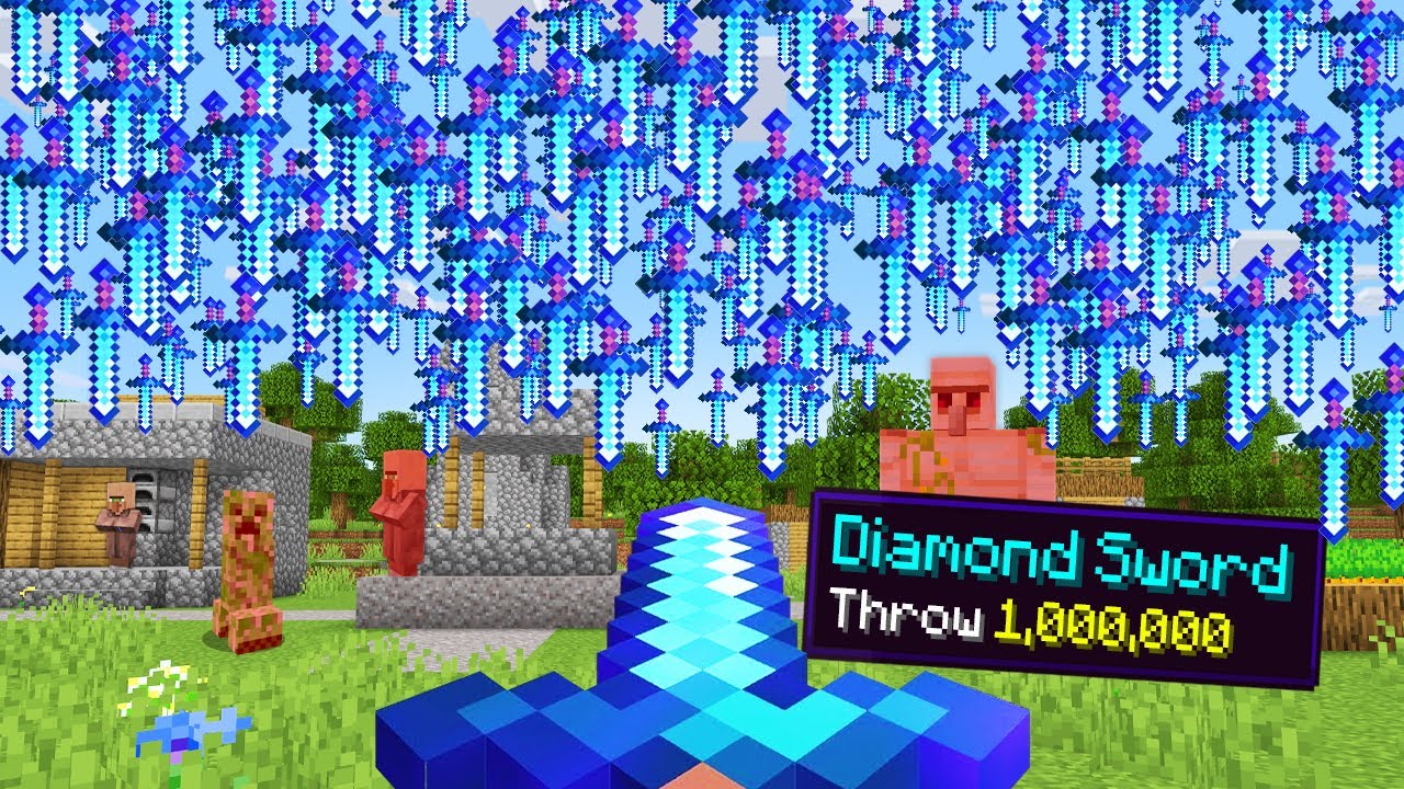 Minecraft, But I Can Throw Anything...