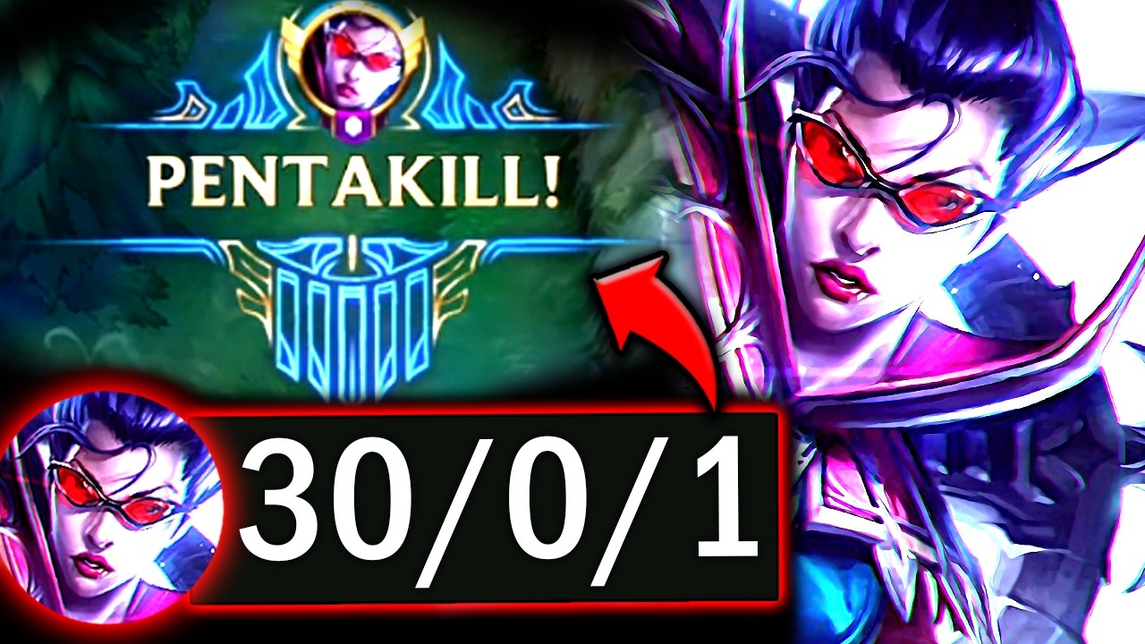 VAYNE TOP CAN LITERALLY 1V9 THE FULL ENEMY TEAM (PENTA KILL) - 2026 Vayne TOP Gameplay Guide