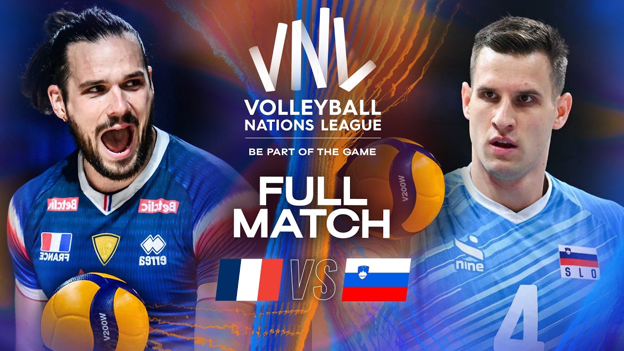 France ๐ซ๐ท vs. Slovenia ๐ธ๐ฎ - Quarter Final | VNL 2025 - Full Match