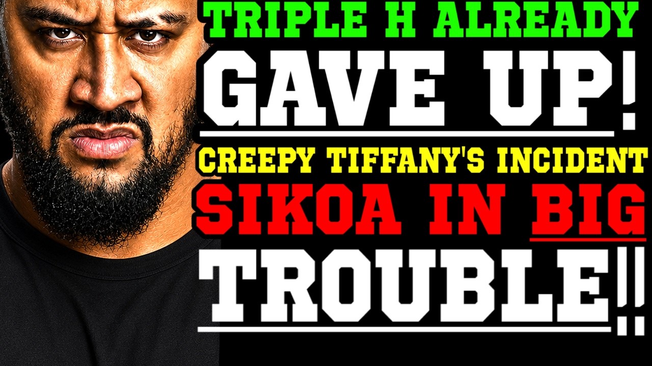 WWE News! WWE Gave up On Newly Hired Star! Solo Sikoa In Hot Water! Creepy Tiffany Stratton Incident