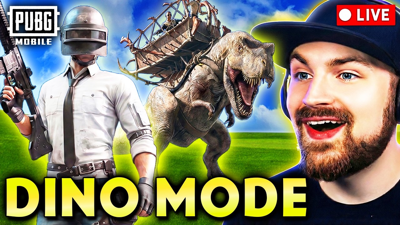 DINO GROUND MODE IS BACK?!? π΄ PUBG MOBILE LIVE