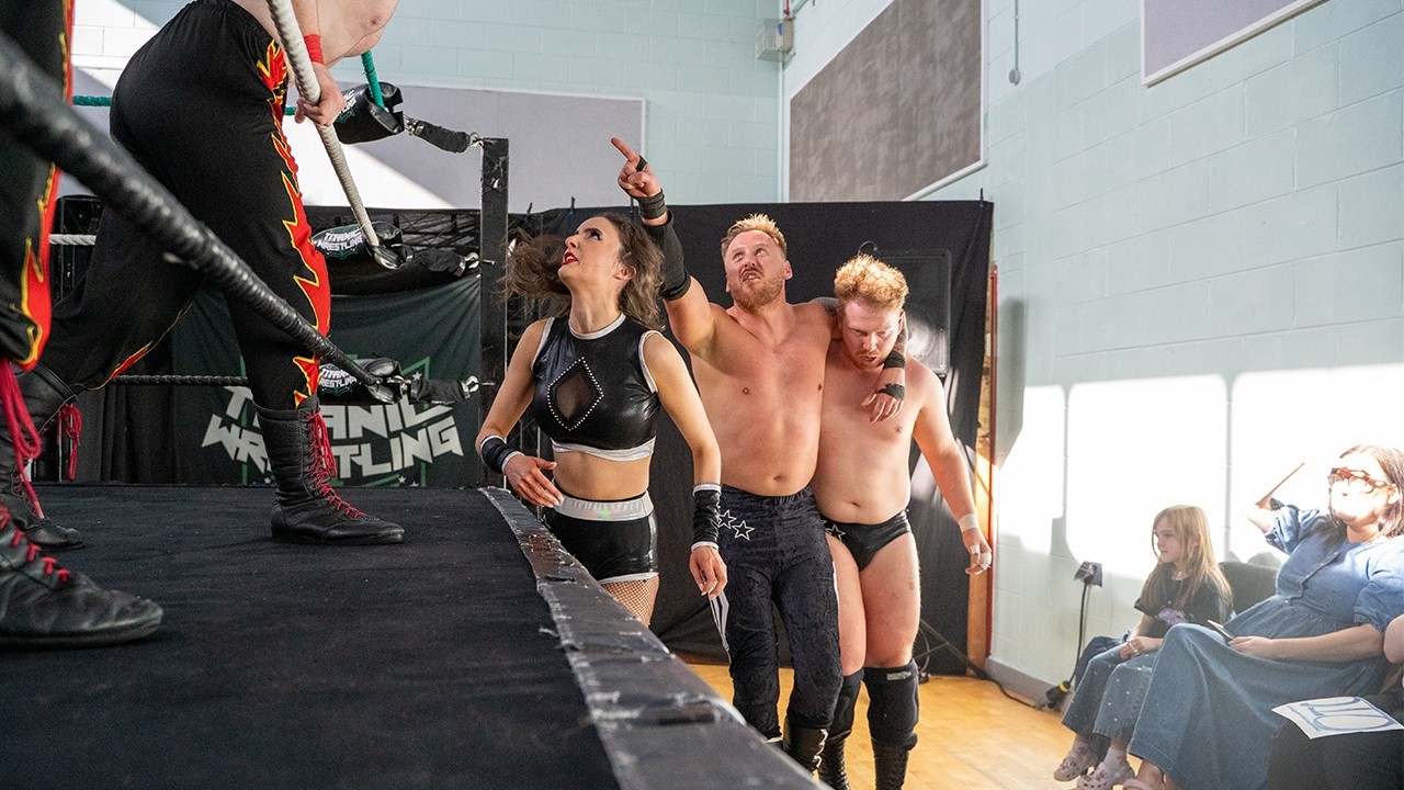Full Match - The Stars Aligned Vs. The Bais & Short Fuse - Titanic Wrestling