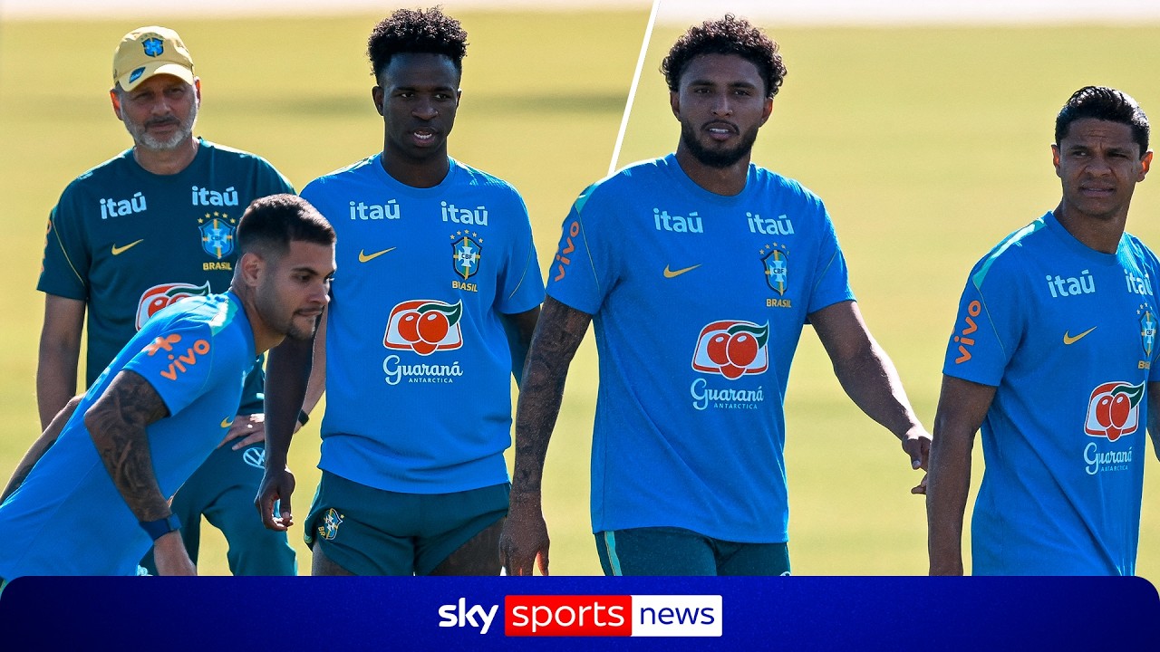Brazil train ahead of opening World Cup fixture against Morocco