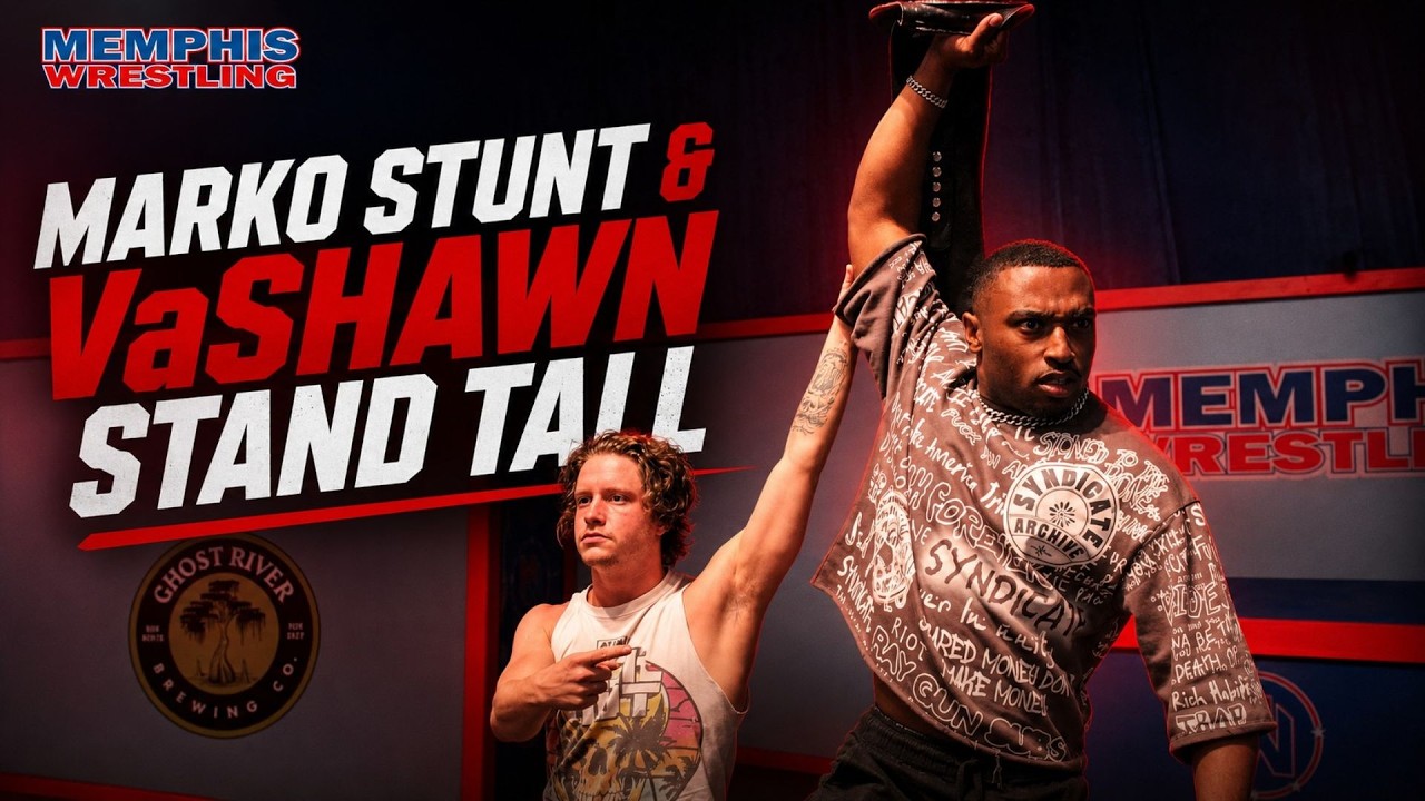 Marko Stunt & VaShawn Harvey face to face with Marko Stunt! | MEMPHIS WRESTLING