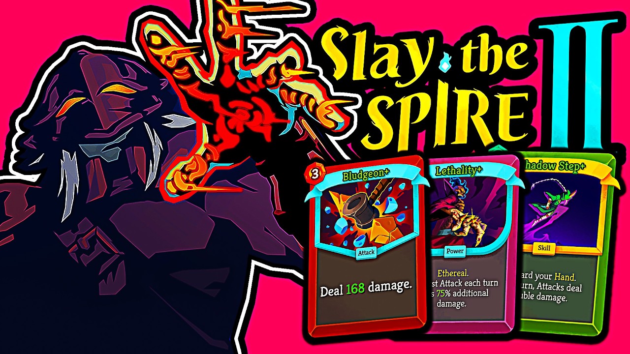 I got Shadow Step and Lethality on Ironclad in SLAY THE SPIRE 2