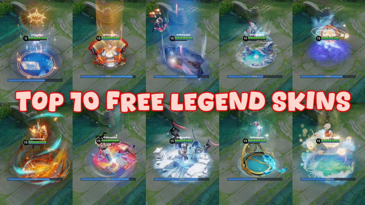 GLOBAL | TOP 10 SKINS LEGEND FREE ON JUNE 28 | HONOR OF KINGS 2ND ANNIVERSARY